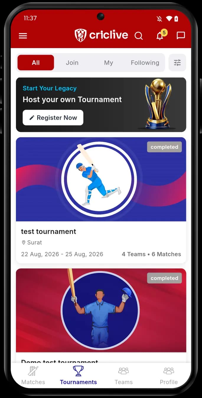 Join & Host Tournaments