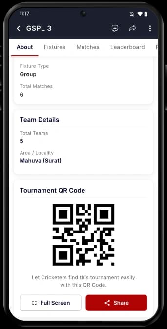 Share with a QR Code