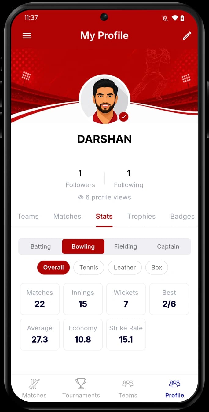 Build Your Cricket Identity